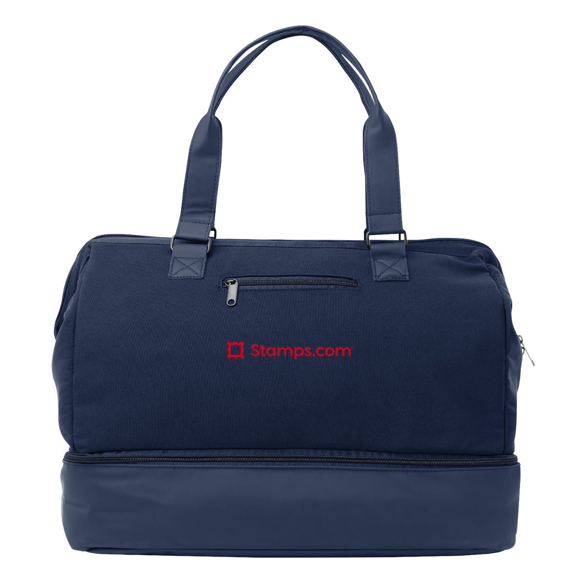 The Weekender Travel Bag With Drop Bottom - Stamps